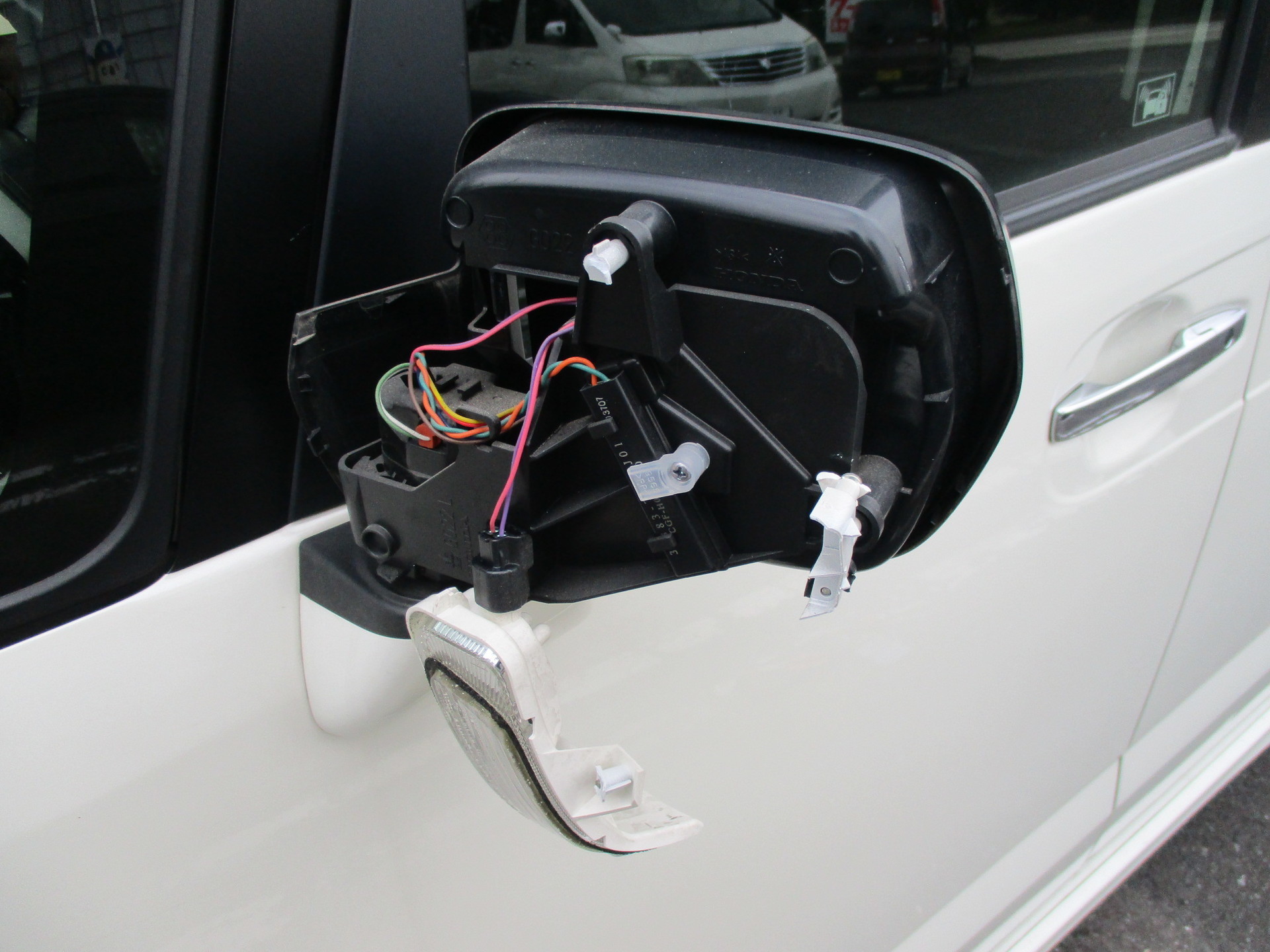 N-BOX custom ドアミラー左(中古) - 外装、車外用品